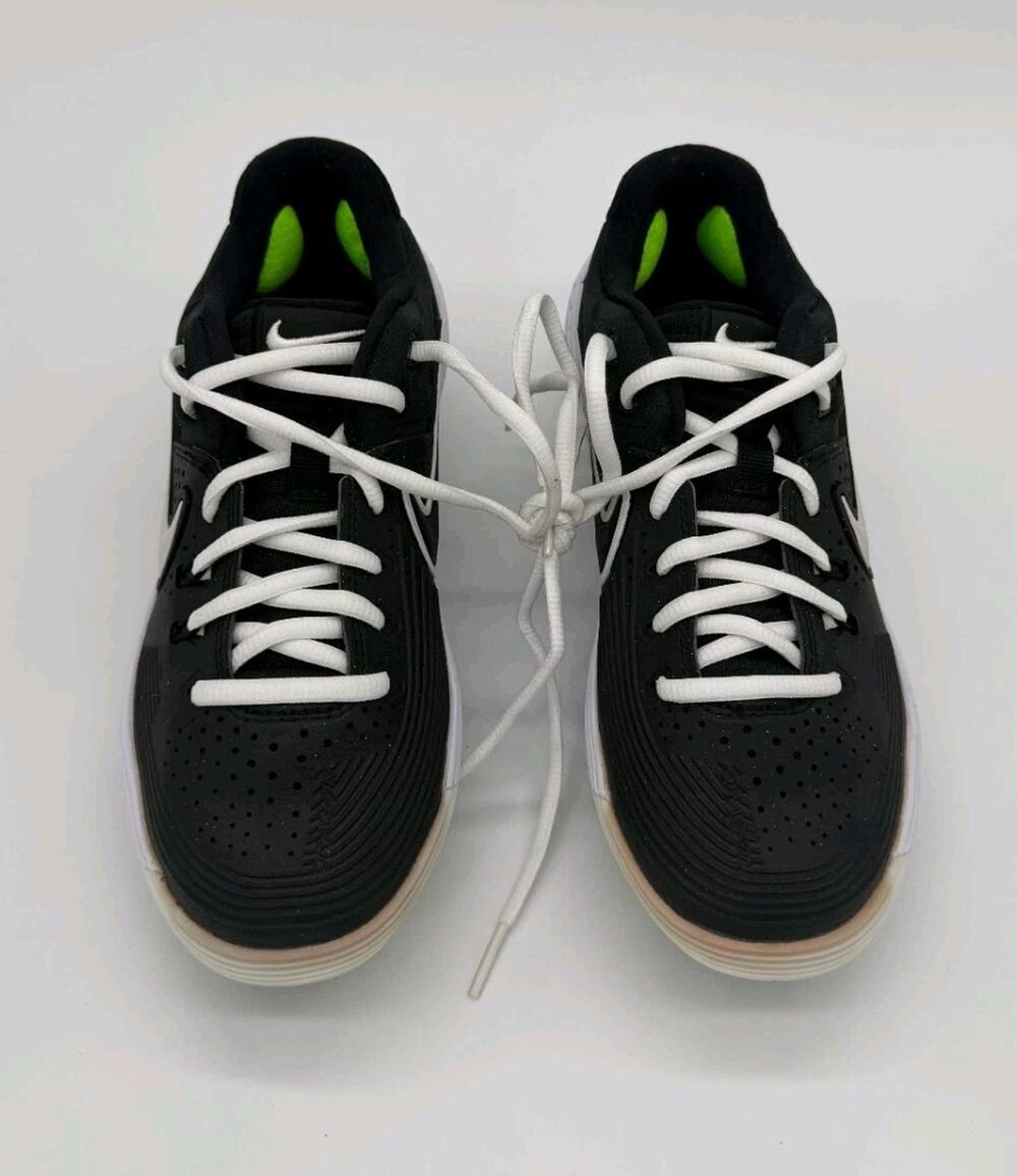 Nike Zoom Hyperdiamond 3 Elite Softball Cleats White/Black AV3043-009 Womens 5.5